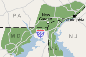Our Pennsylvania and Maryland Service Area